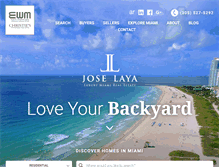 Tablet Screenshot of joselayare.com